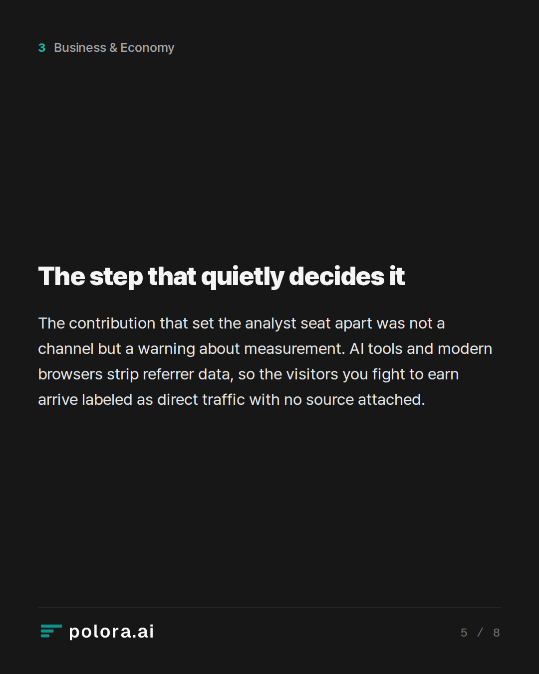 The step that quietly decides it