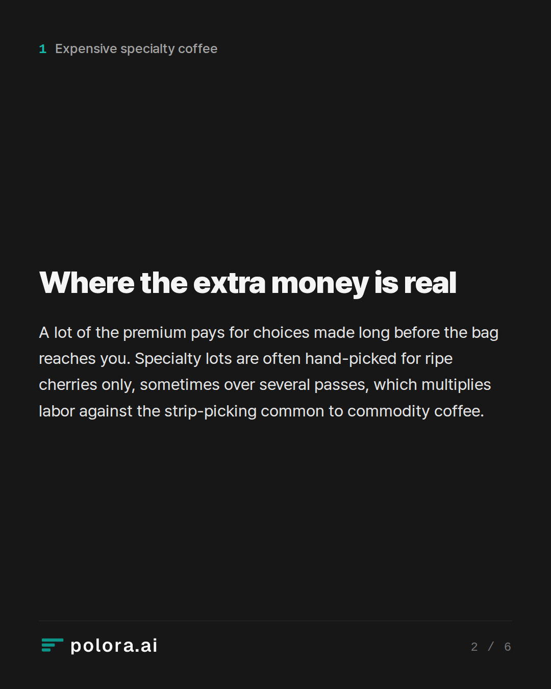 Where the extra money is real