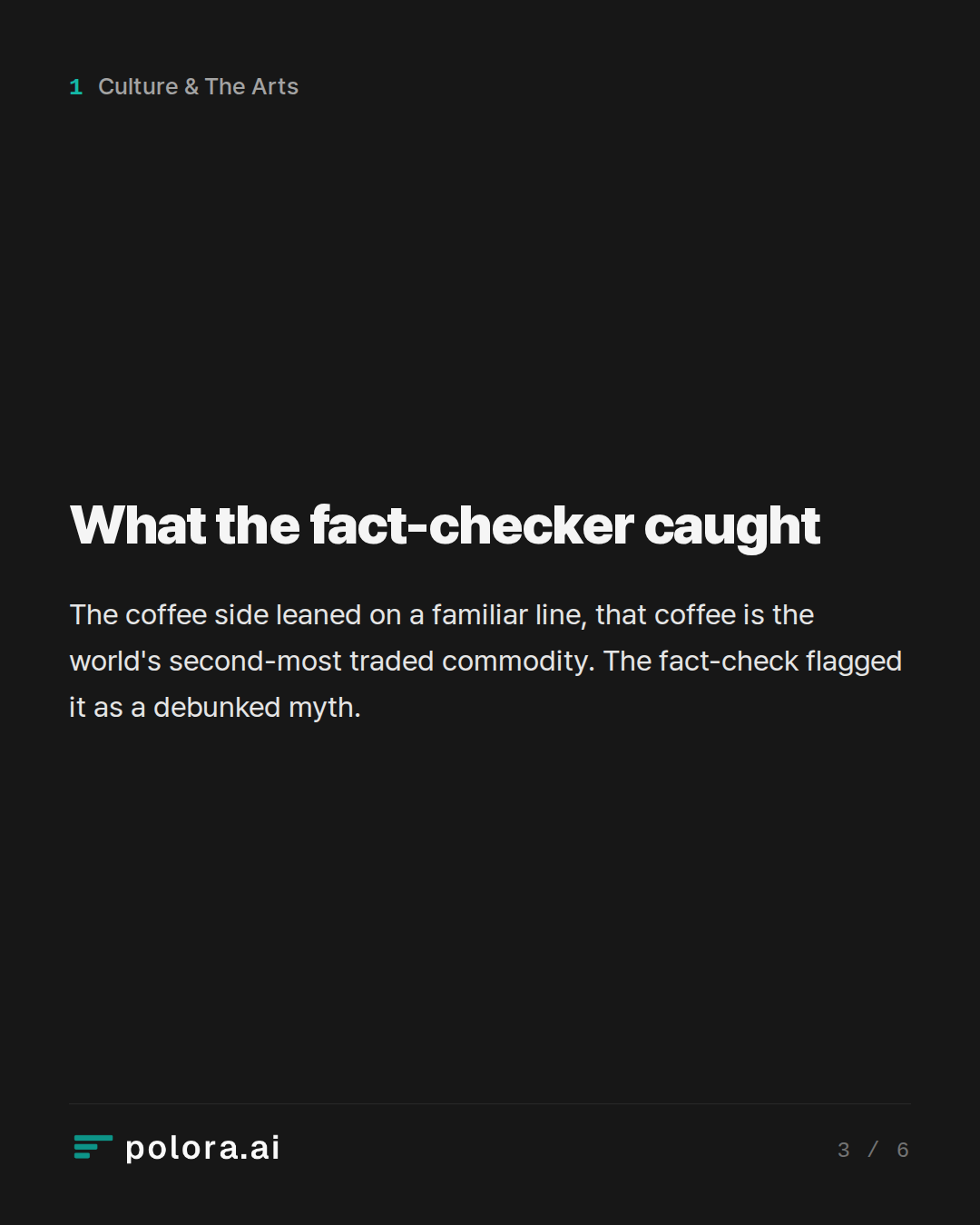 What the fact-checker caught