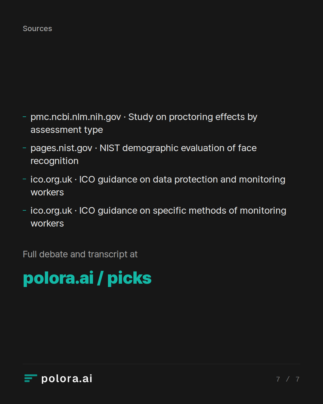 Sources pmc.ncbi.nlm.nih.gov · Study on proctoring effects by assessment type, pages.nist.gov · NIST demographic evaluation of face recognition, ico.org.uk · ICO guidance on data protection and monitoring workers
