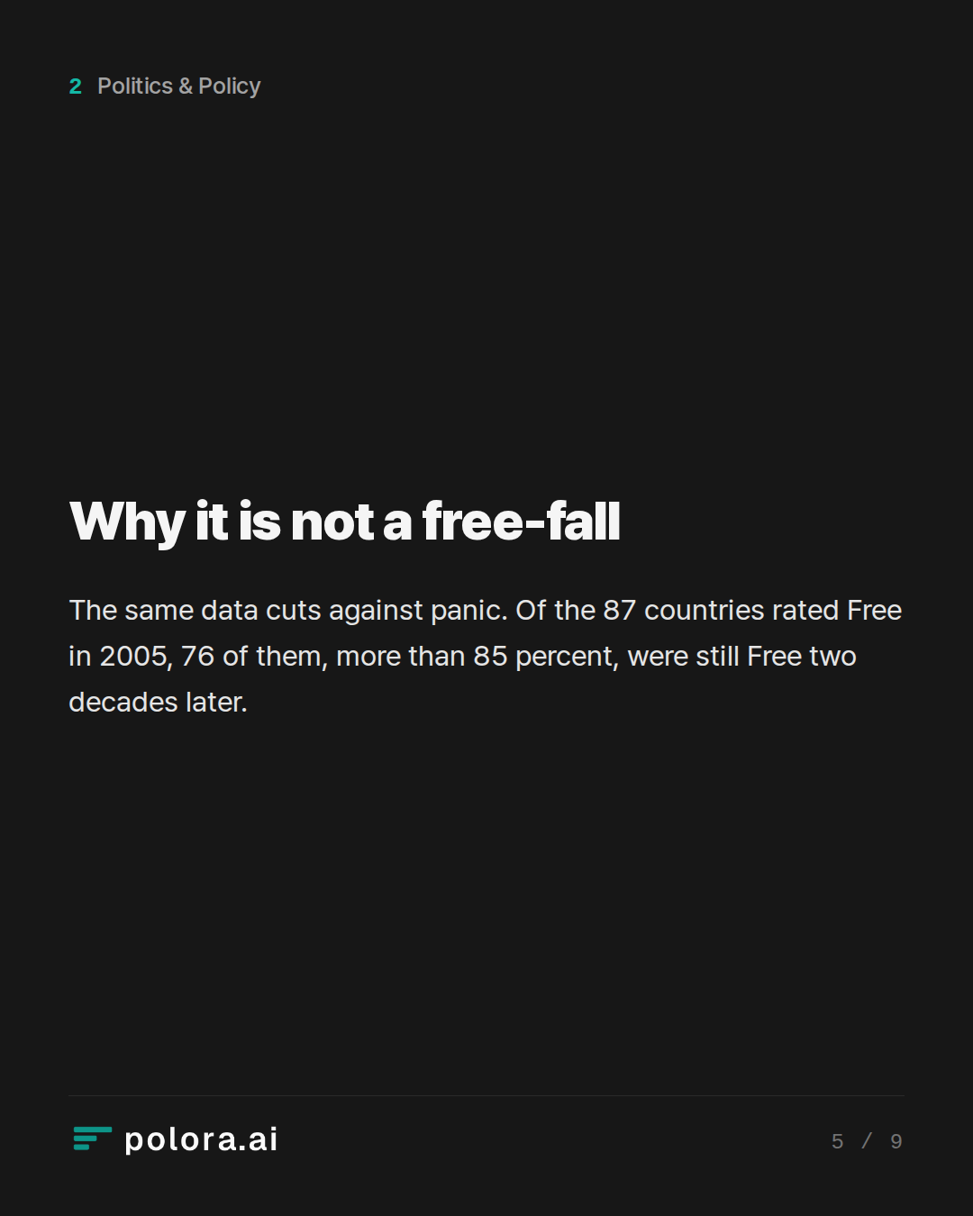 Why it is not a free-fall