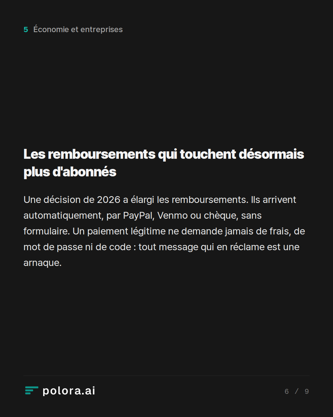 Les remboursements qui touchent désormais plus d'abonnés