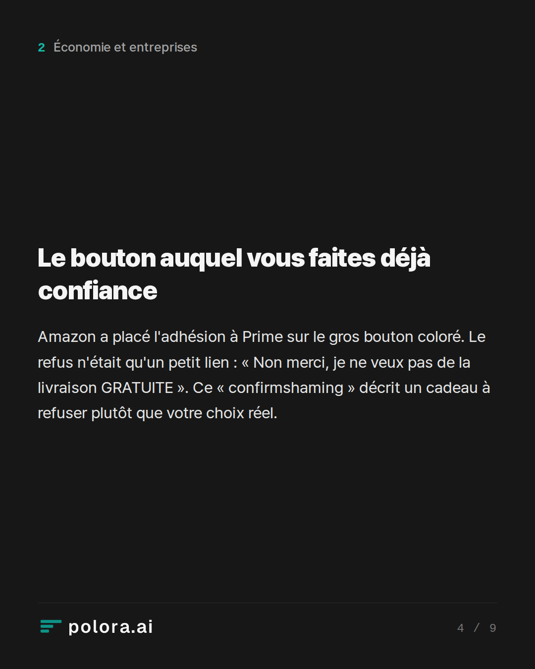 Le bouton auquel vous faites déjà confiance