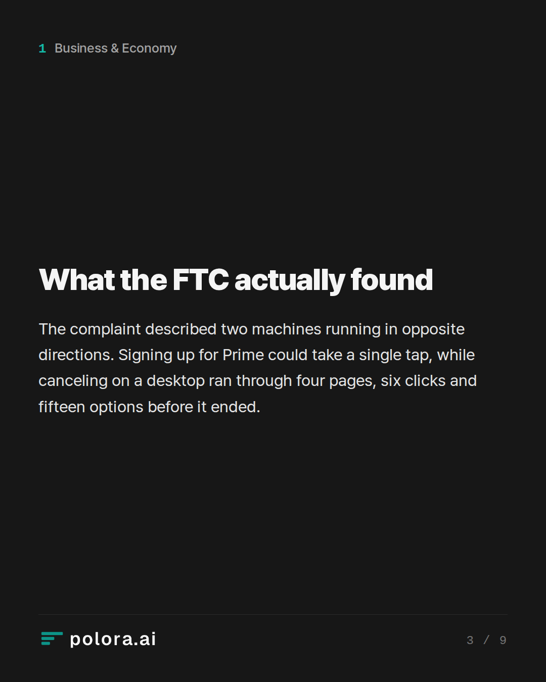 What the FTC actually found