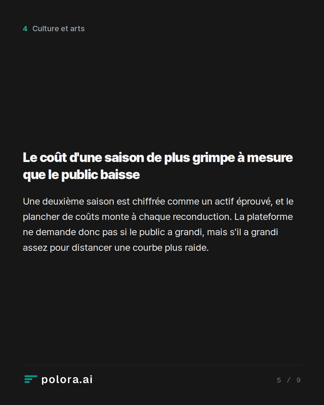 Le coût d'une saison de plus grimpe à mesure que le public baisse