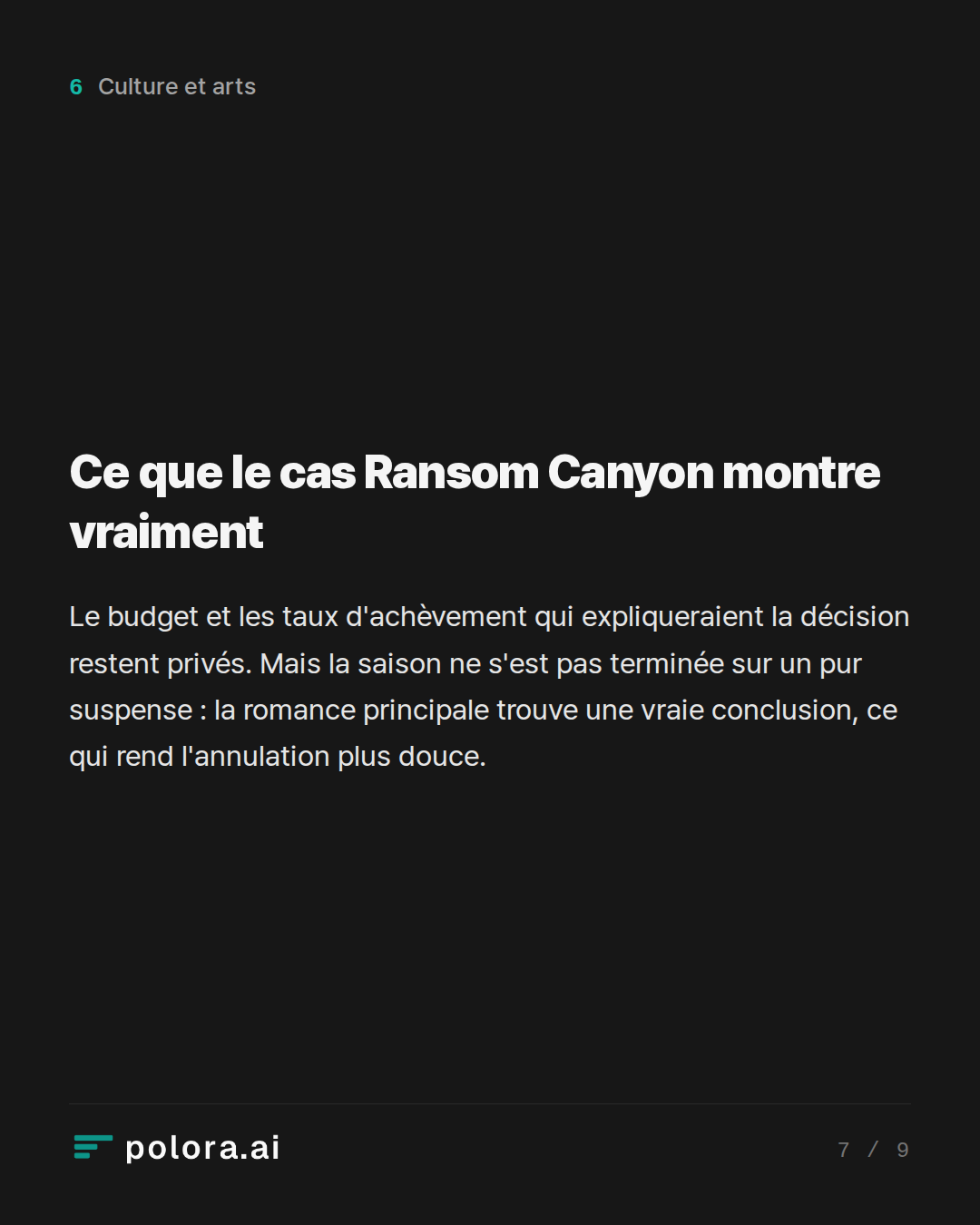 Ce que le cas Ransom Canyon montre vraiment