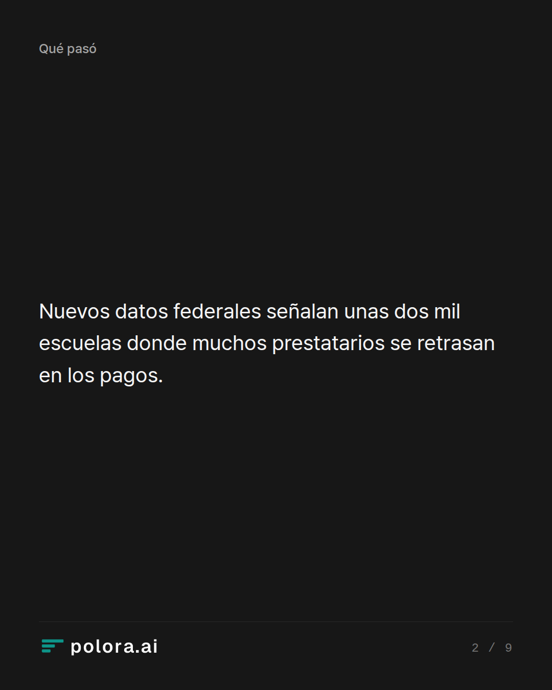 Nuevos datos federales señalan unas dos mil escuelas donde muchos prestatarios se retrasan en los pagos.