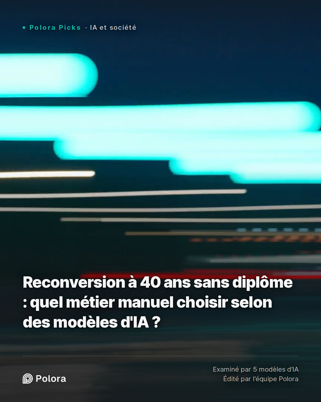Reconversion à 40 ans sans diplôme : quel métier manuel choisir selon des modèles d'IA ?