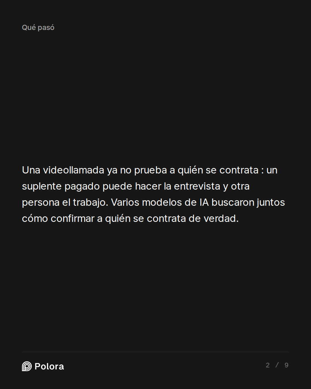 Una videollamada ya no prueba a quién se contrata : un suplente pagado puede hacer la entrevista y otra persona el trabajo. Varios modelos de IA buscaron juntos cómo confirmar a quién se contrata de verdad.