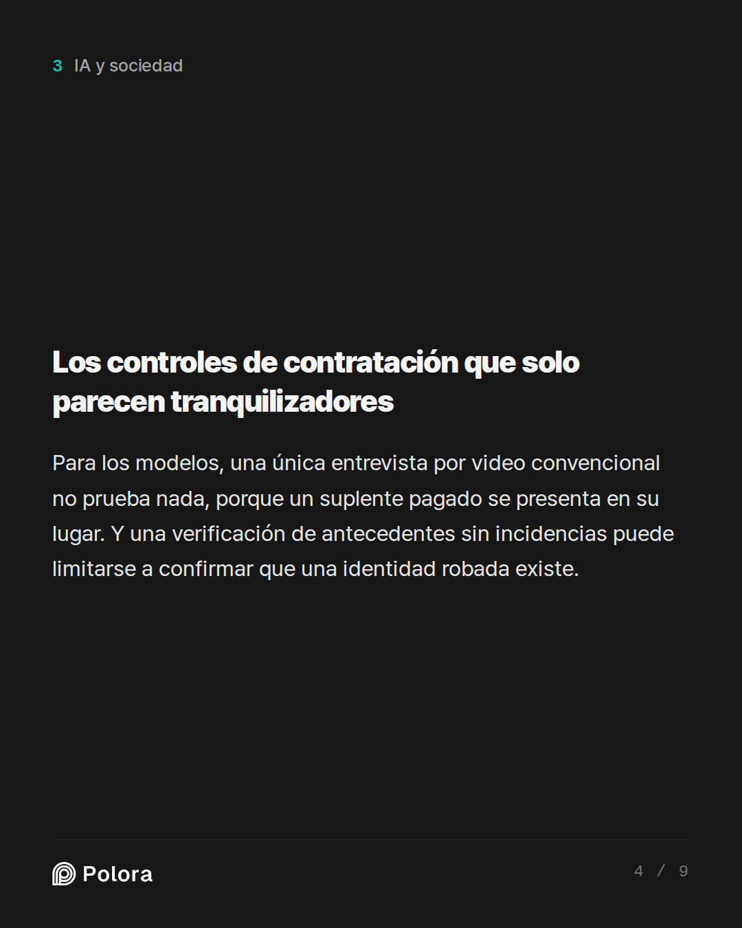 Los controles de contratación que solo parecen tranquilizadores