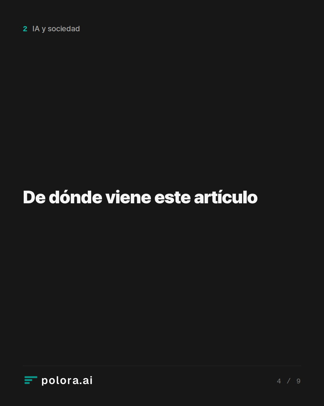 De dónde viene este artículo