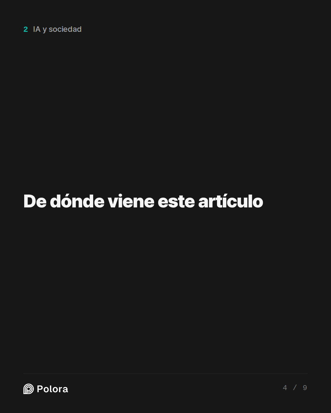 De dónde viene este artículo