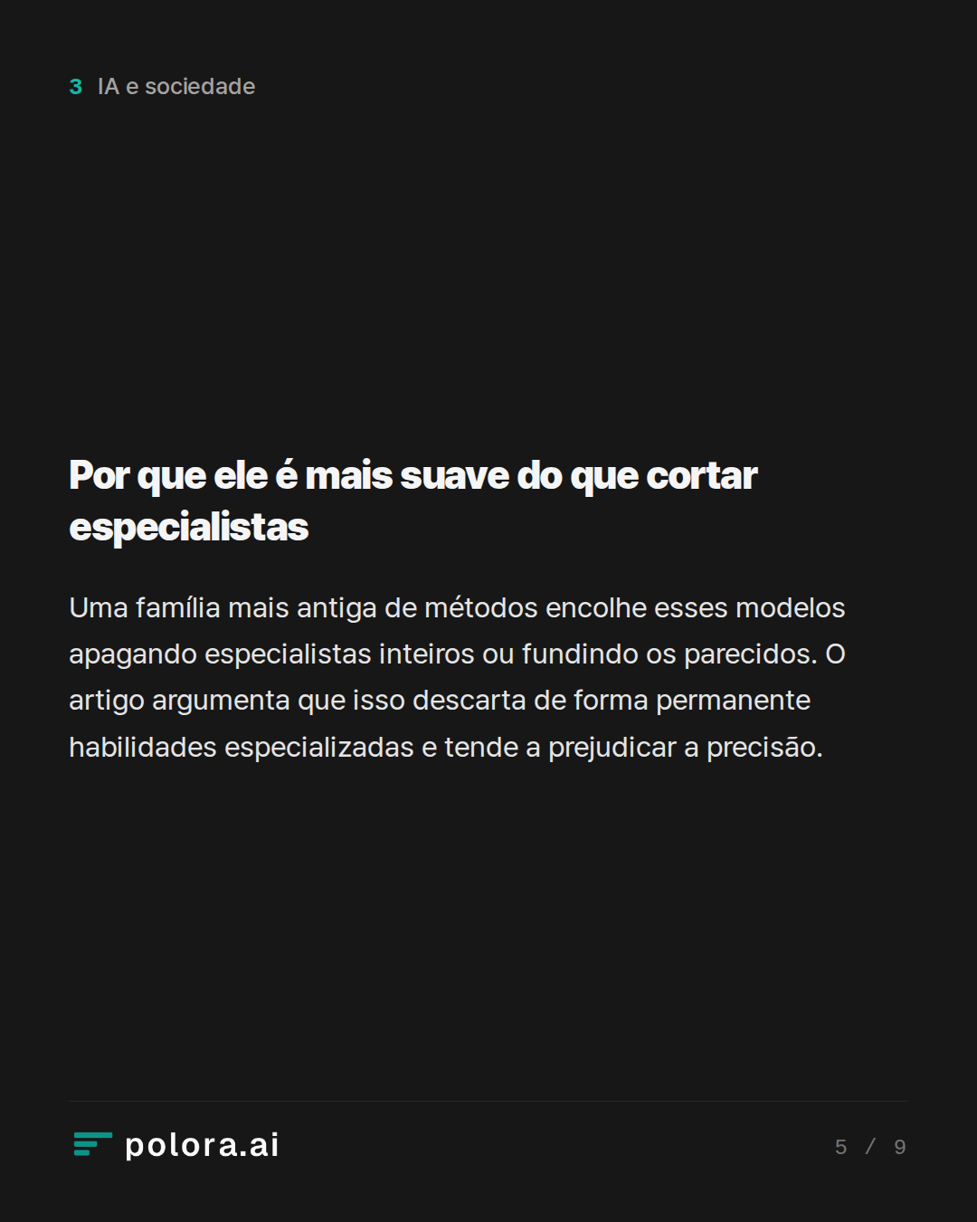 Por que ele é mais suave do que cortar especialistas