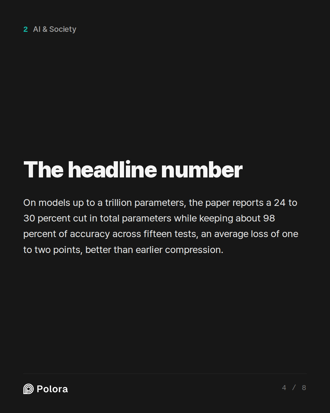 The headline number