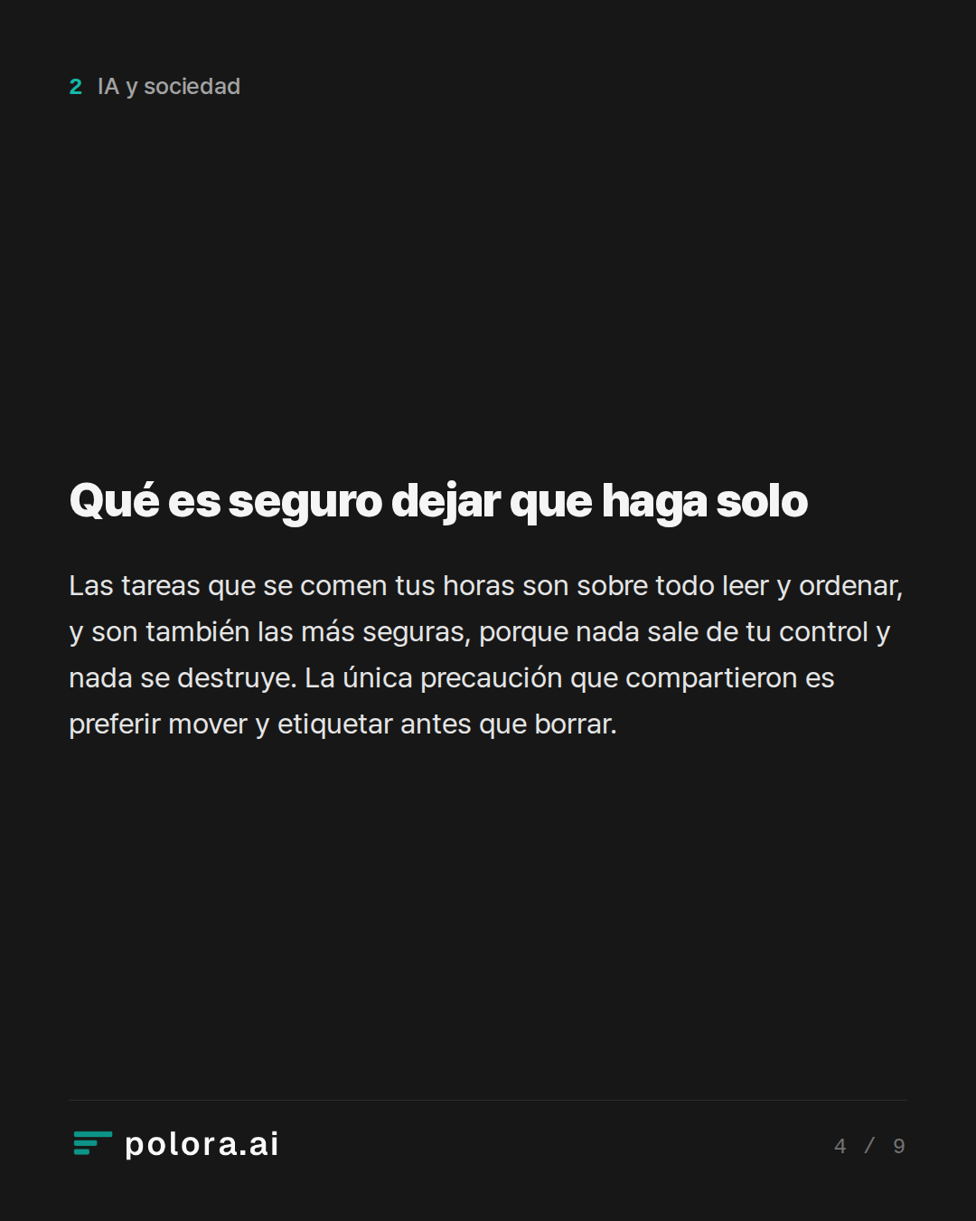 Qué es seguro dejar que haga solo