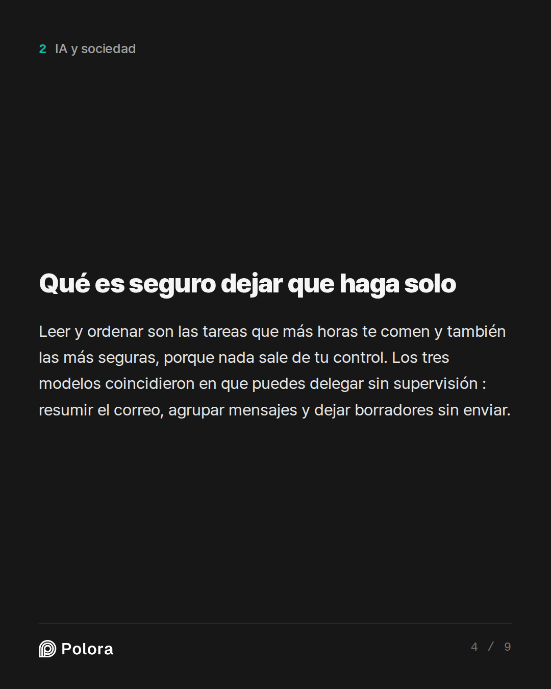 Qué es seguro dejar que haga solo