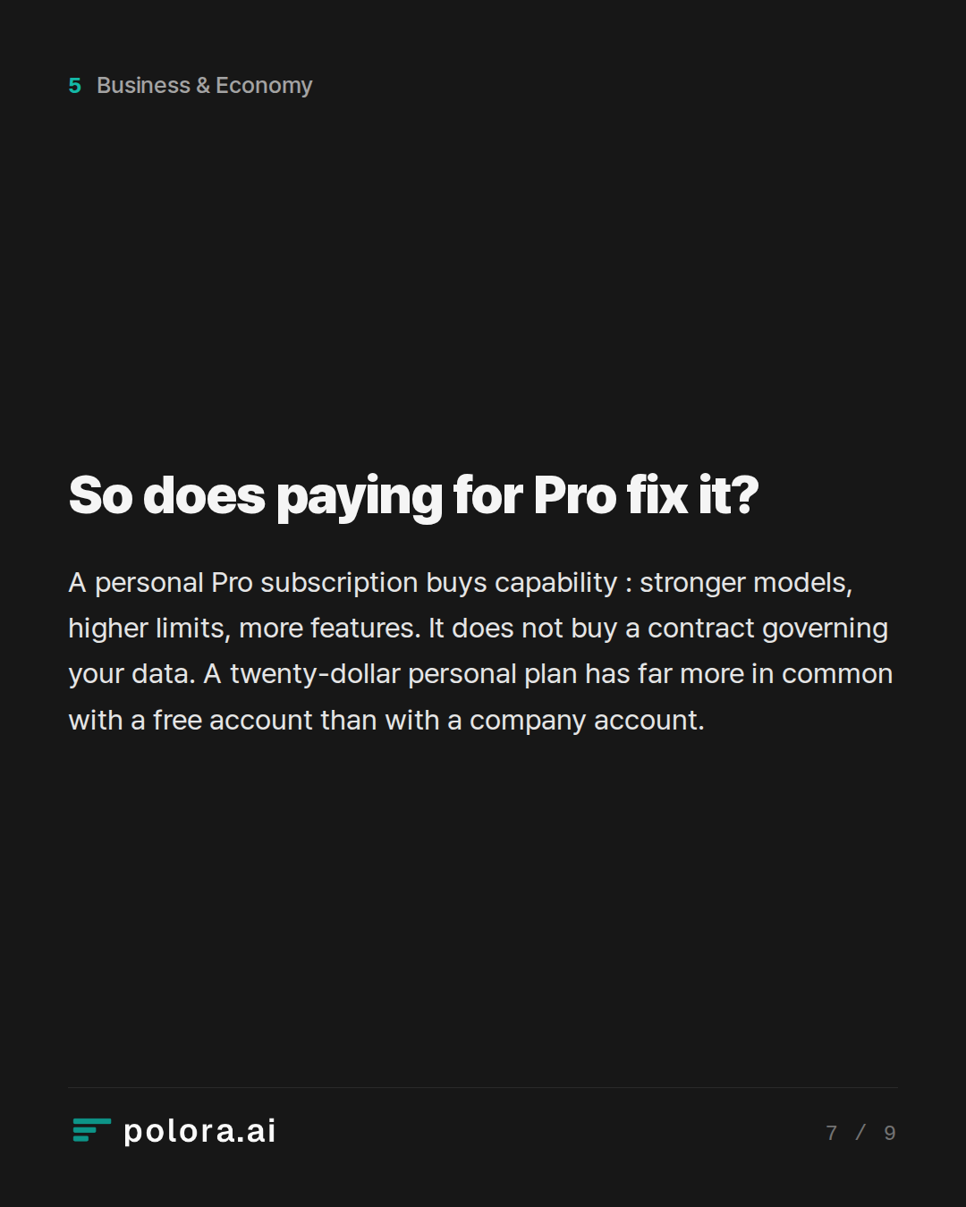 So does paying for Pro fix it?