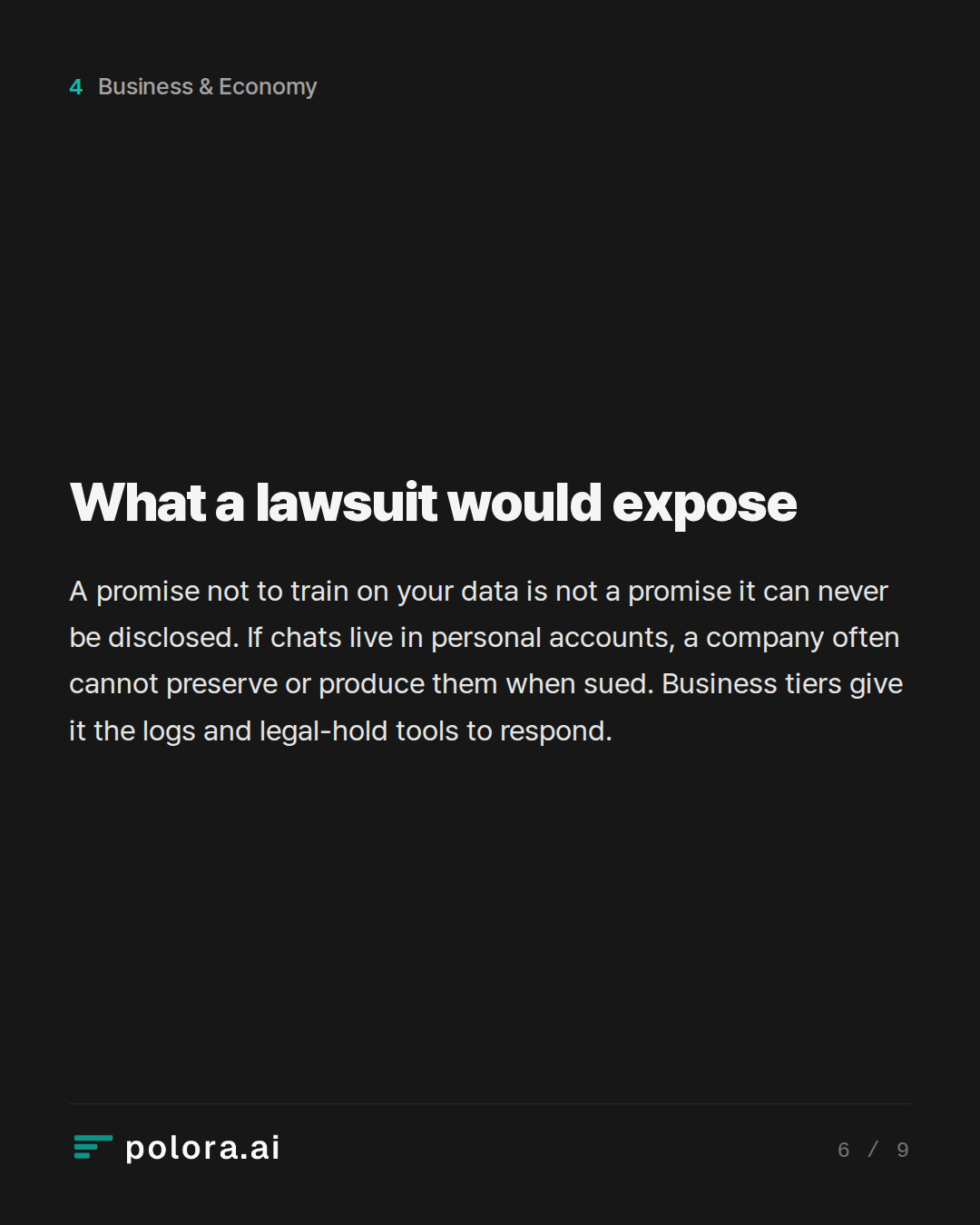 What a lawsuit would expose