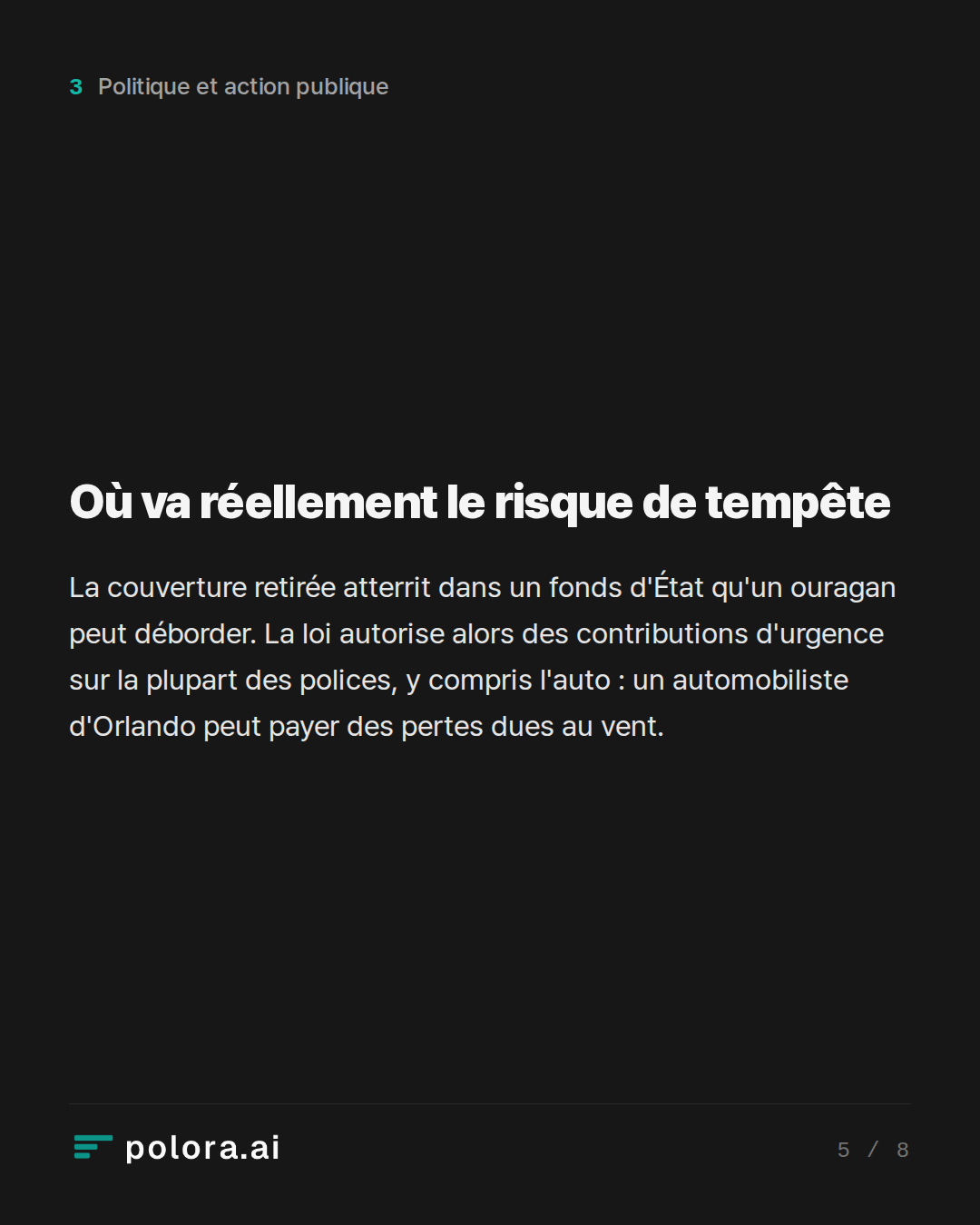 Où va réellement le risque de tempête