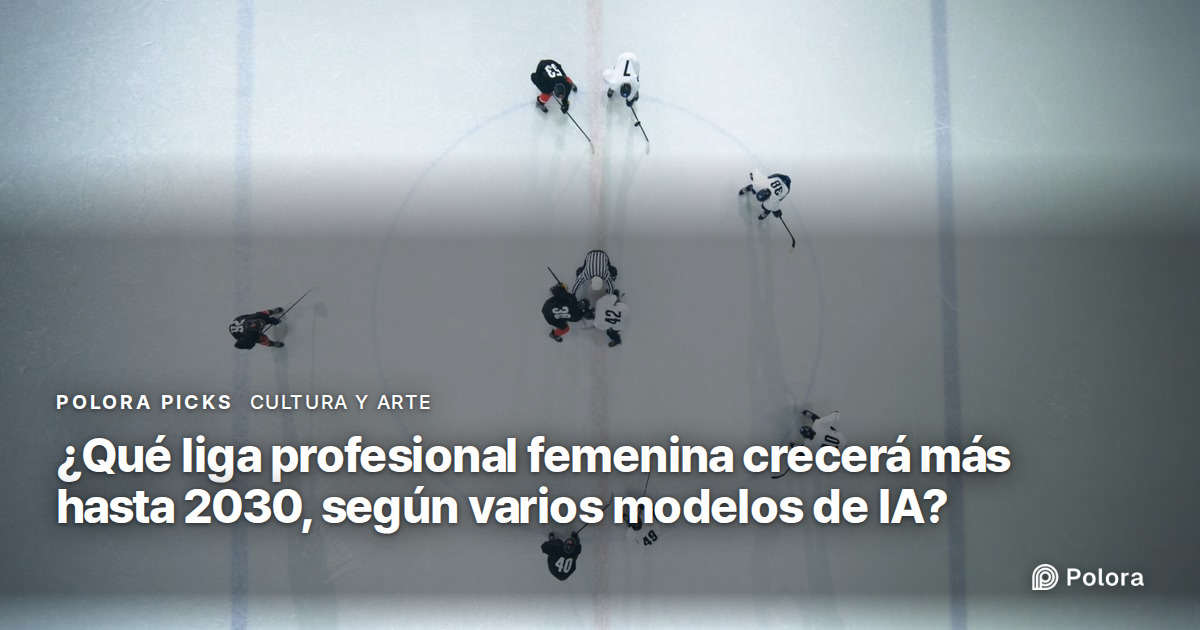 ¿Qué liga profesional femenina crecerá más hasta 2030, según varios modelos de IA?