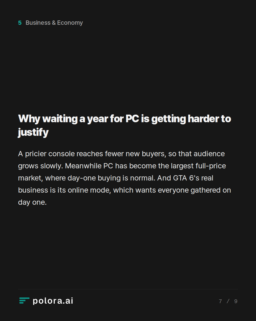 Why waiting a year for PC is getting harder to justify