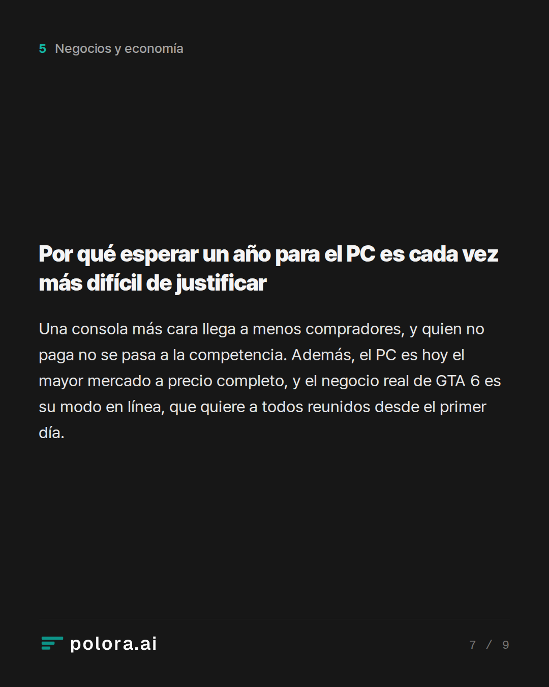 Por qué esperar un año para el PC es cada vez más difícil de justificar
