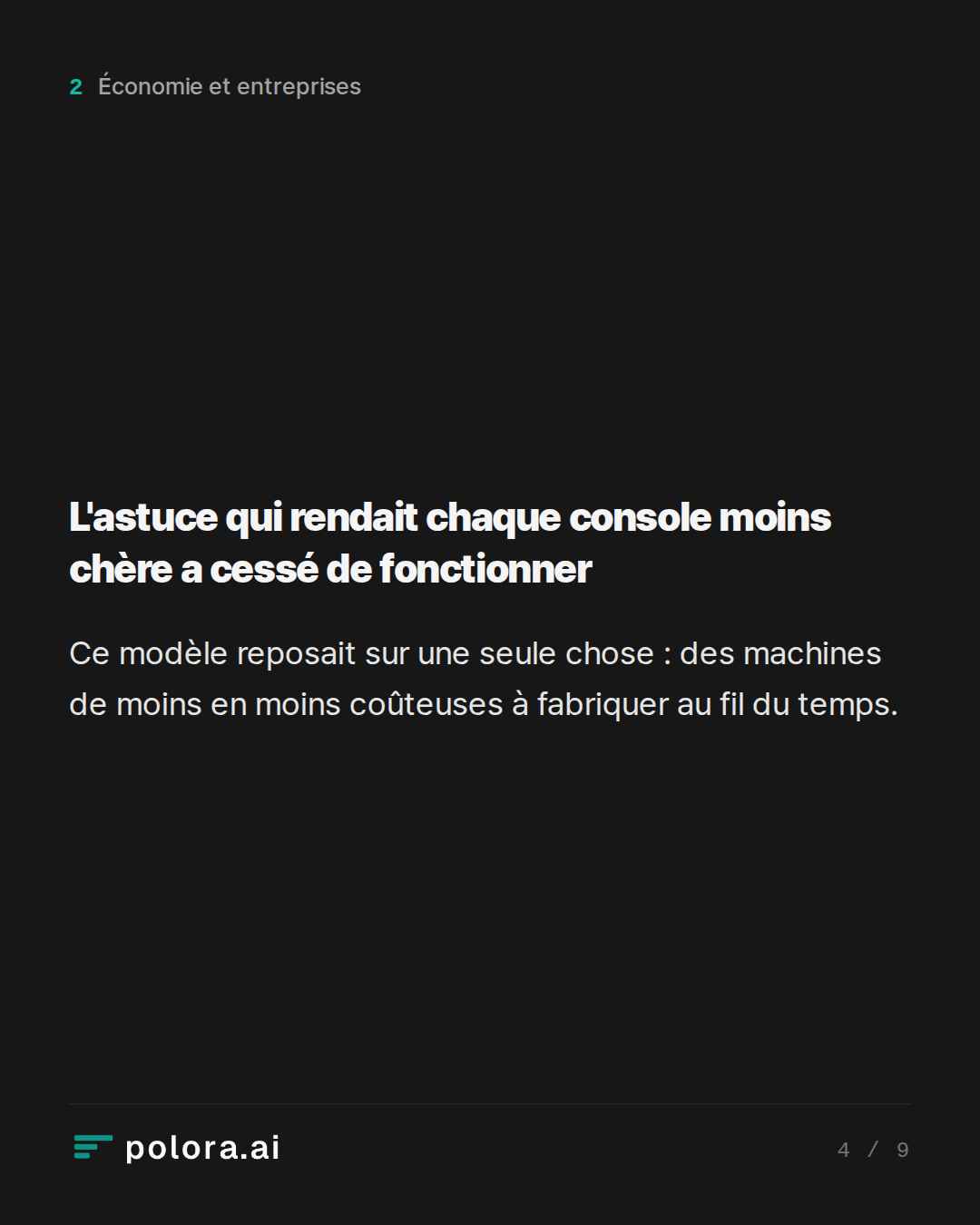 L'astuce qui rendait chaque console moins chère a cessé de fonctionner