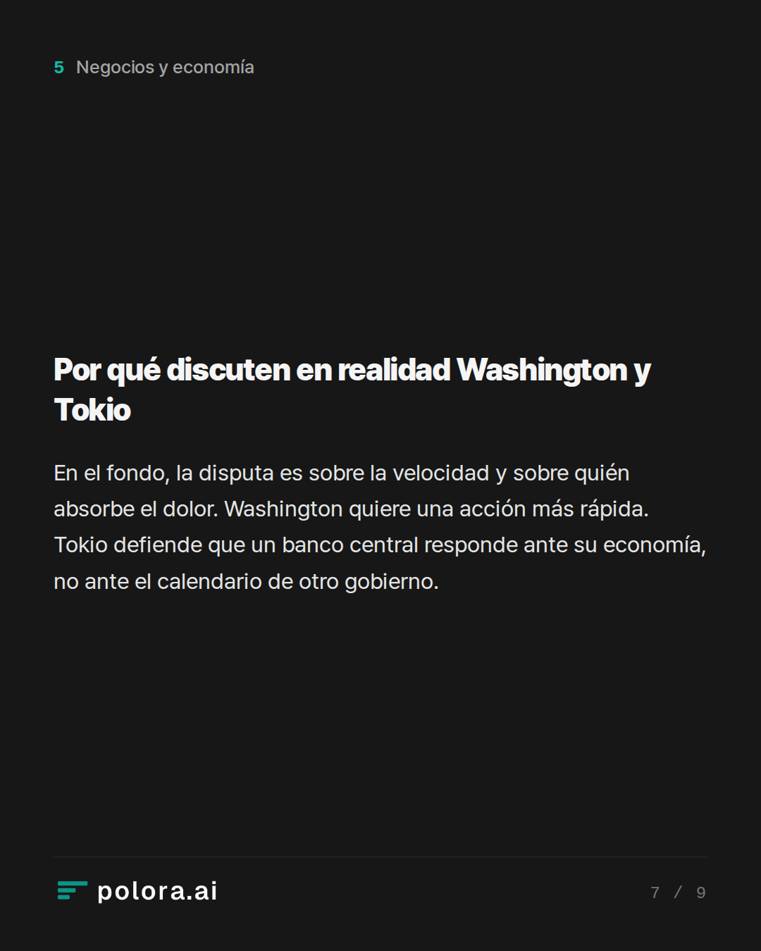Por qué discuten en realidad Washington y Tokio