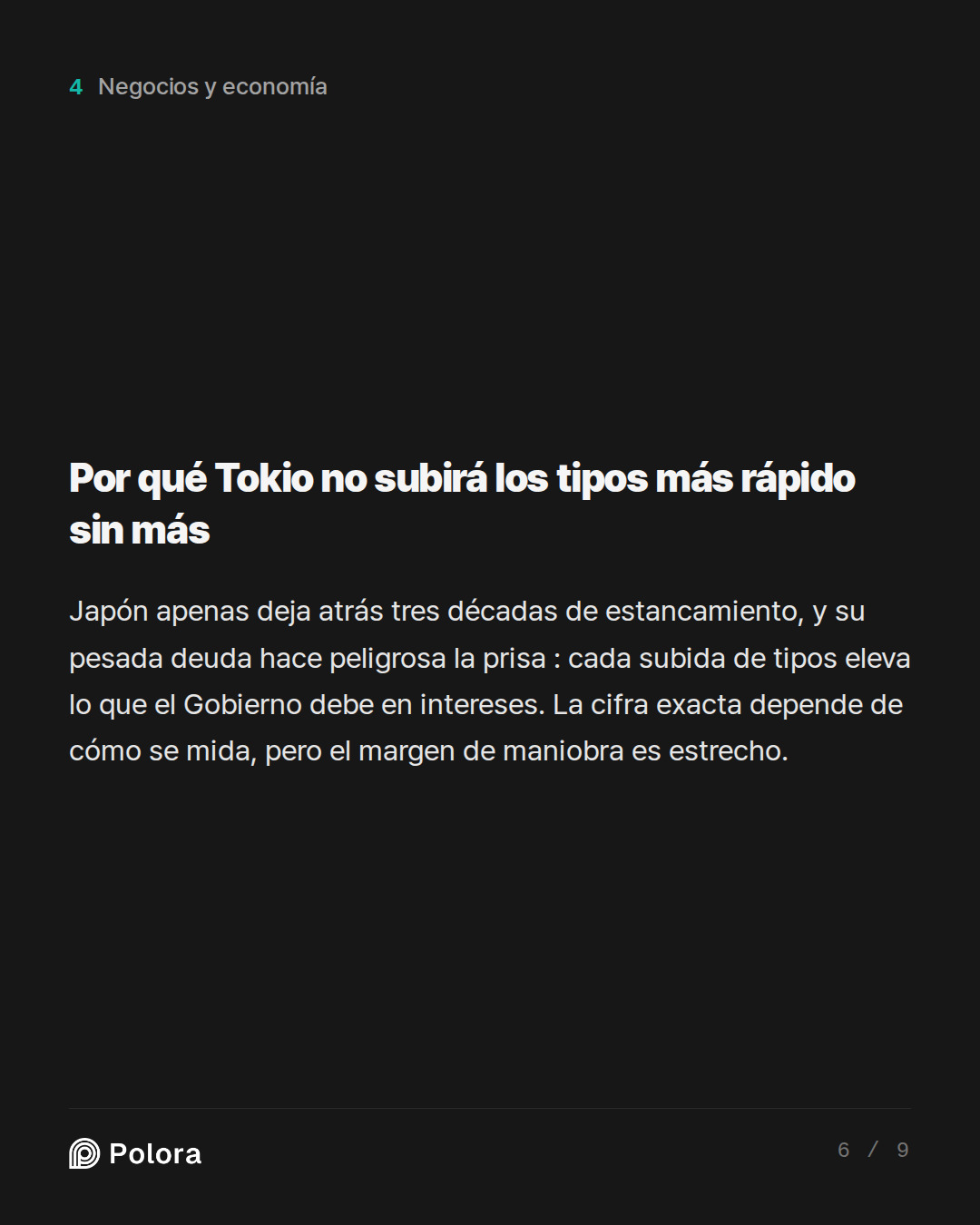 Por qué Tokio no subirá los tipos más rápido sin más