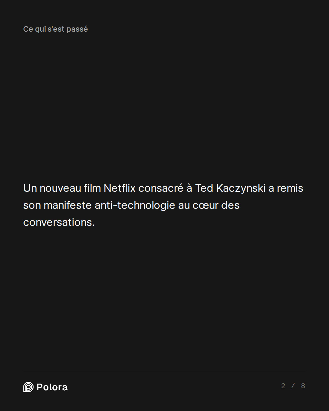 Un nouveau film Netflix consacré à Ted Kaczynski a remis son manifeste anti-technologie au cœur des conversations.