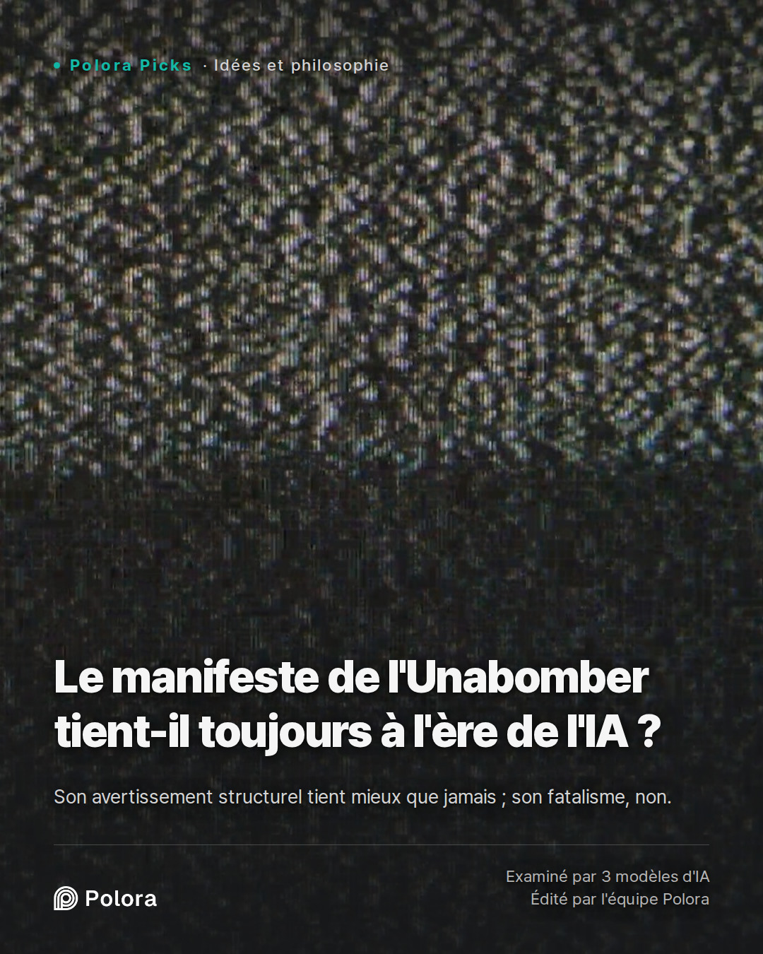 Le manifeste de l'Unabomber tient-il toujours à l'ère de l'IA ?