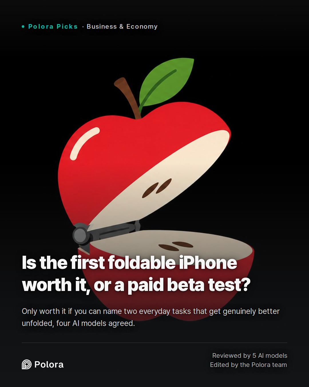 Is the first foldable iPhone worth it, or a paid beta test?