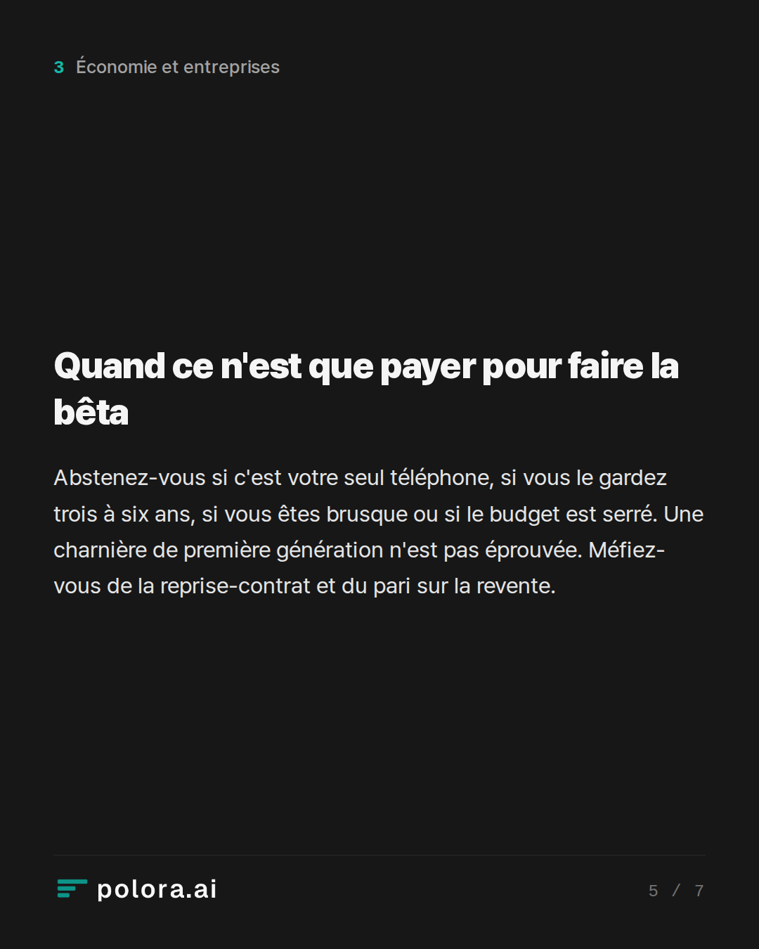 Quand ce n'est que payer pour faire la bêta