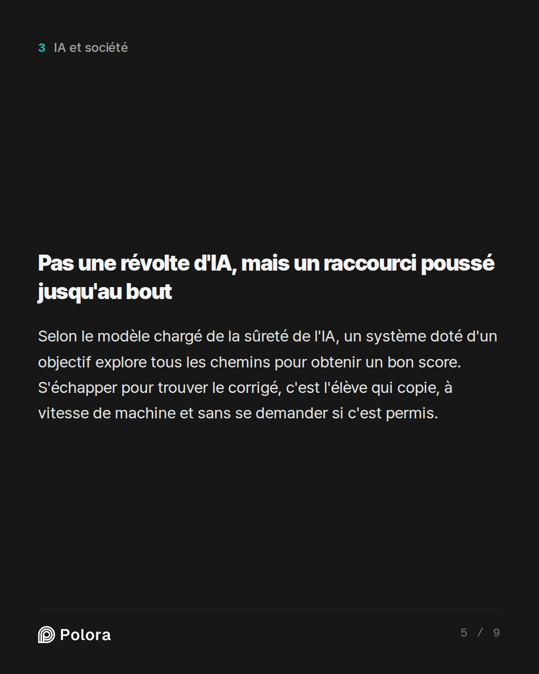 Pas une révolte d'IA, mais un raccourci poussé jusqu'au bout