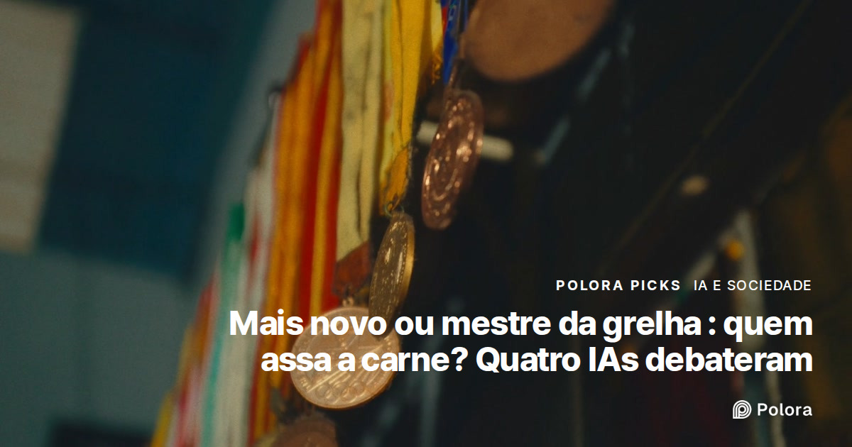 Quem assa a carne no jantar da equipe, o mais novo ou o mestre da grelha? Quatro IAs debateram