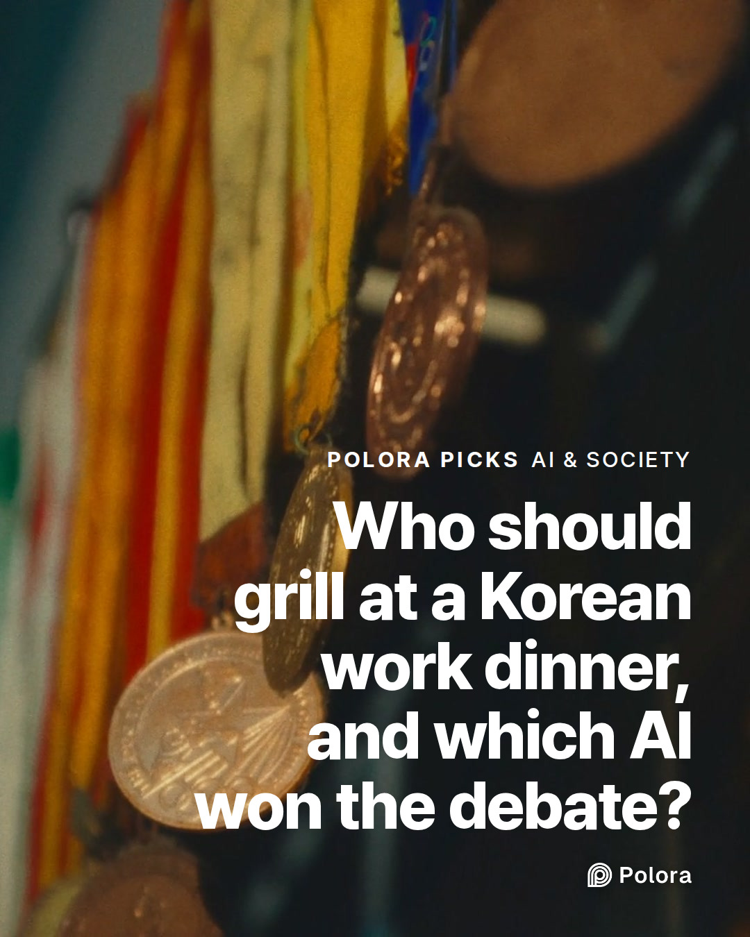 Who should grill at a Korean work dinner, and which AI won the debate?