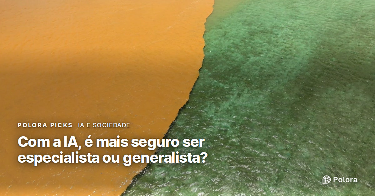 Com o avanço da IA, é mais seguro ser especialista ou generalista?