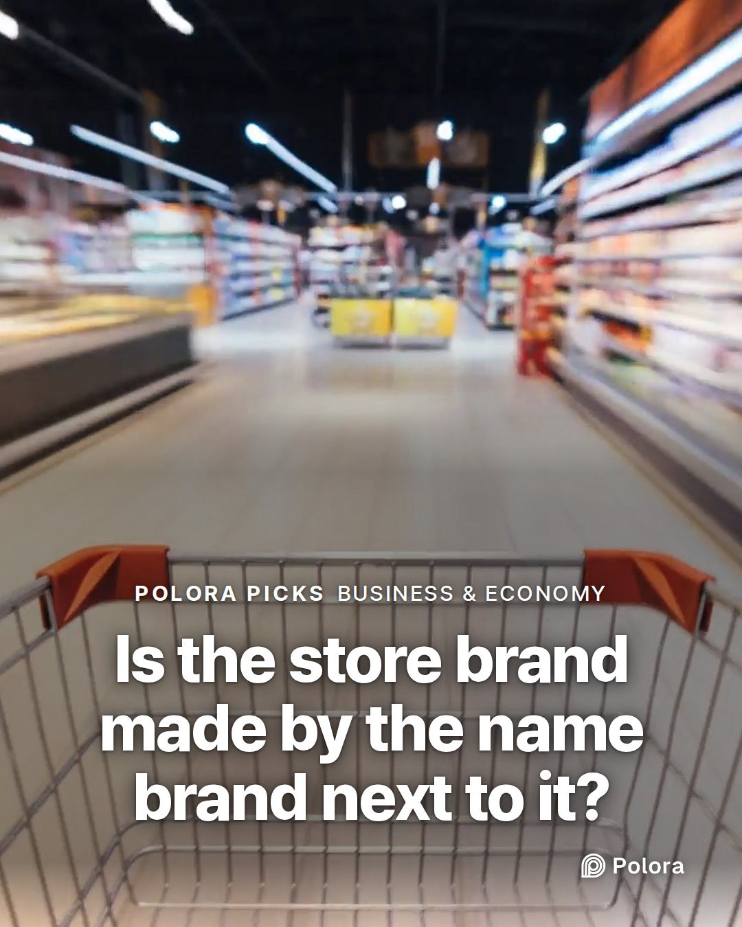 Is the store brand made by the name brand next to it?