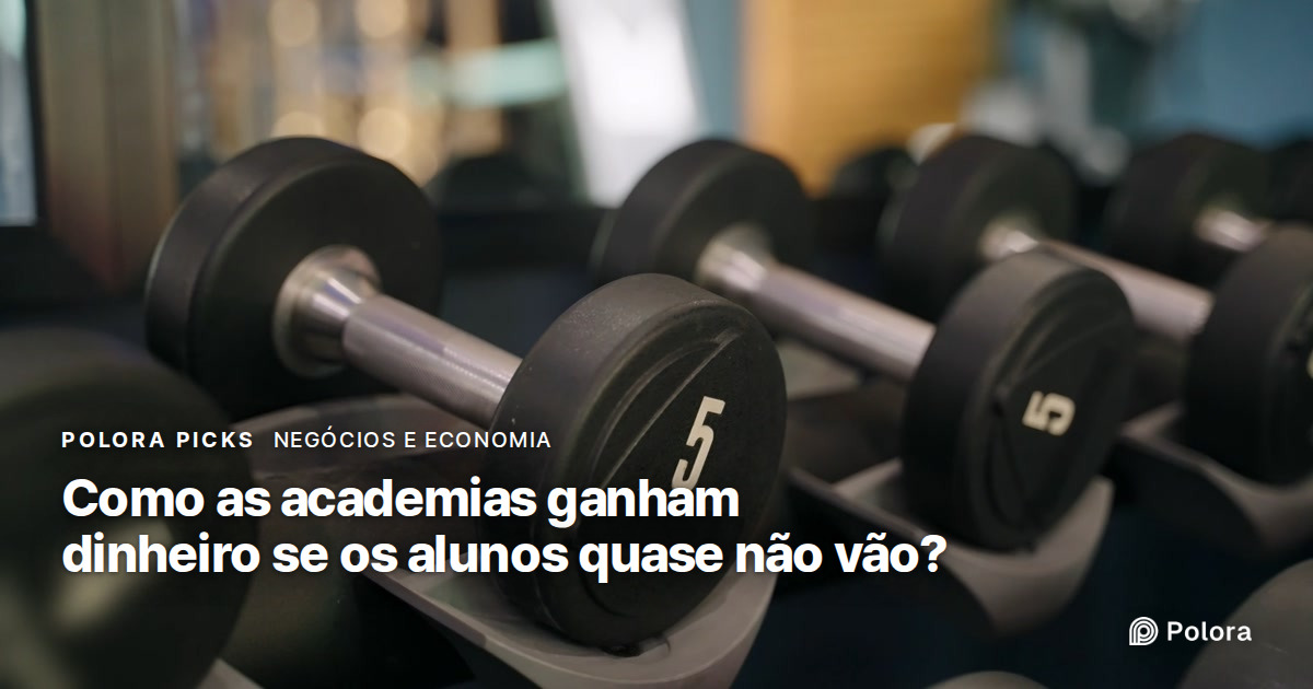 Como as academias ganham dinheiro se a maioria dos alunos quase não aparece?