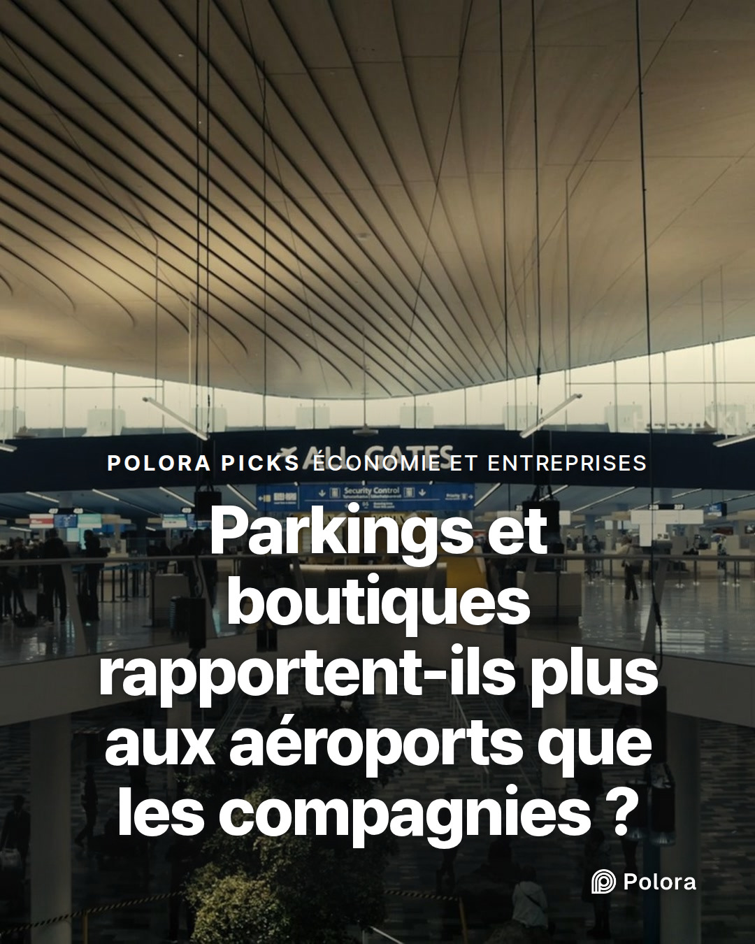 Parkings et boutiques rapportent-ils plus aux aéroports que les compagnies ?