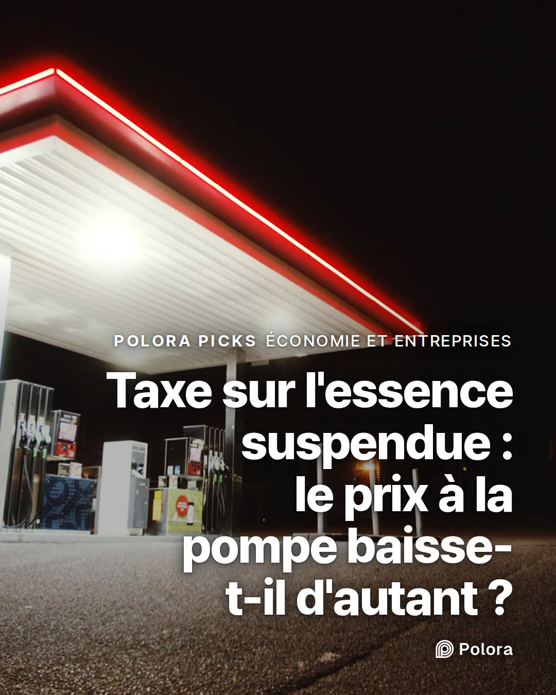 Taxe sur l'essence suspendue : le prix à la pompe baisse-t-il d'autant ?