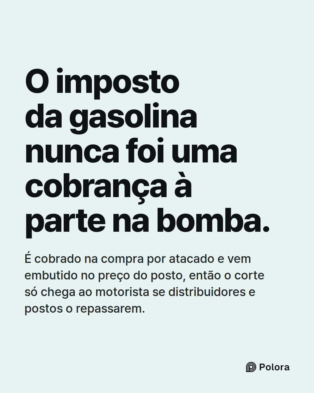O imposto da gasolina nunca foi uma cobrança à parte na bomba. · É cobrado na compra por atacado e vem embutido no preço do posto, então o corte só chega ao motorista se distribuidores e postos o repassarem.