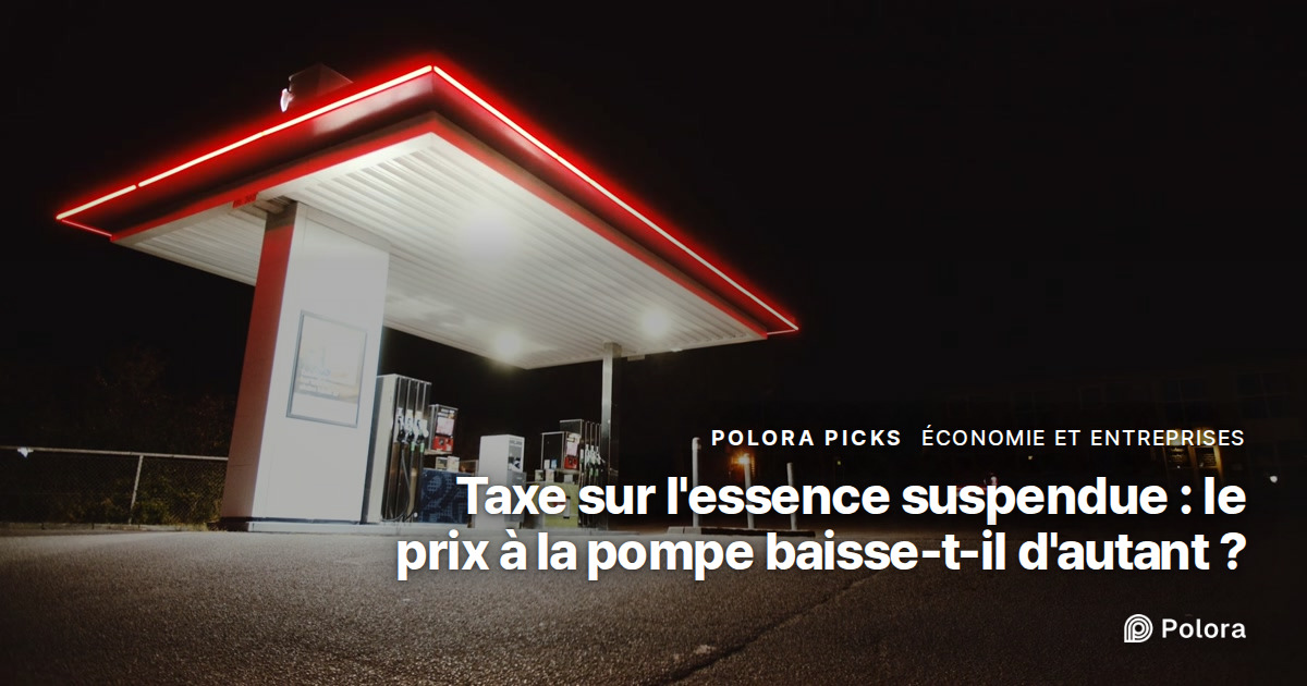 Quand un État américain suspend sa taxe sur l'essence, le prix à la pompe baisse-t-il d'autant ?