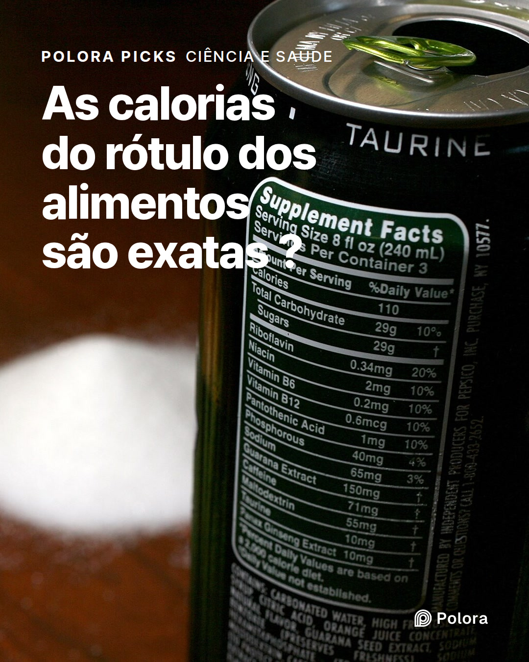 As calorias do rótulo dos alimentos são exatas ?