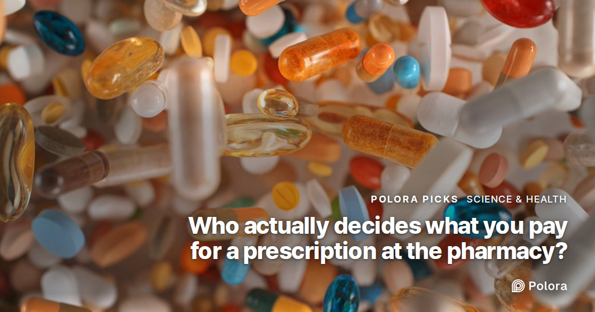 Who actually decides what you pay for a prescription at the pharmacy?