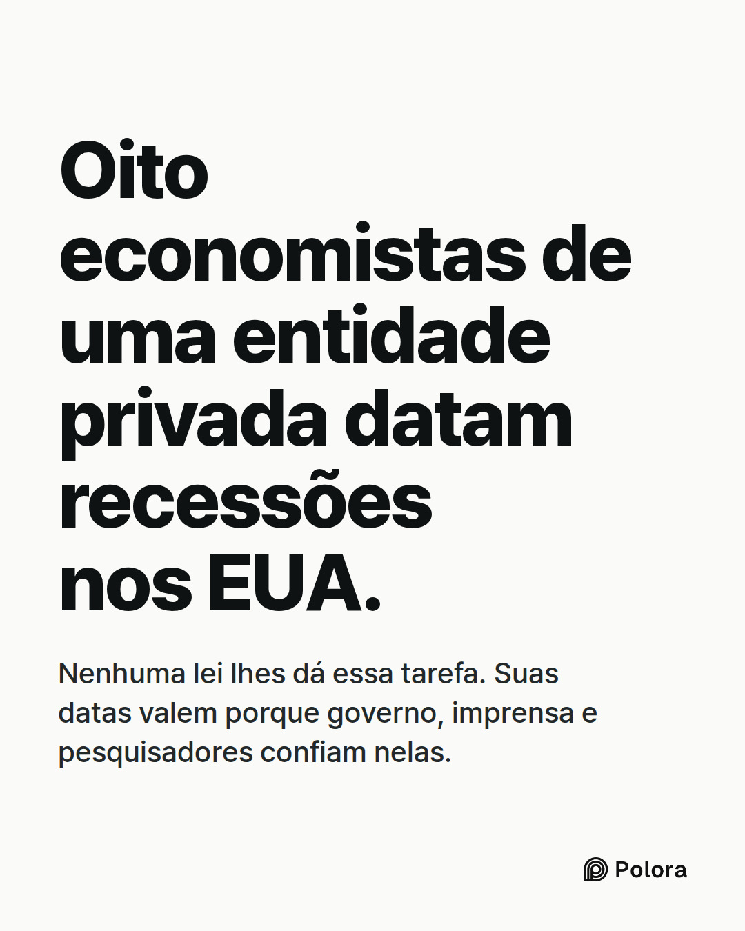 Oito economistas de uma entidade privada datam recessões nos EUA. · Nenhuma lei lhes dá essa tarefa. Suas datas valem porque governo, imprensa e pesquisadores confiam nelas.
