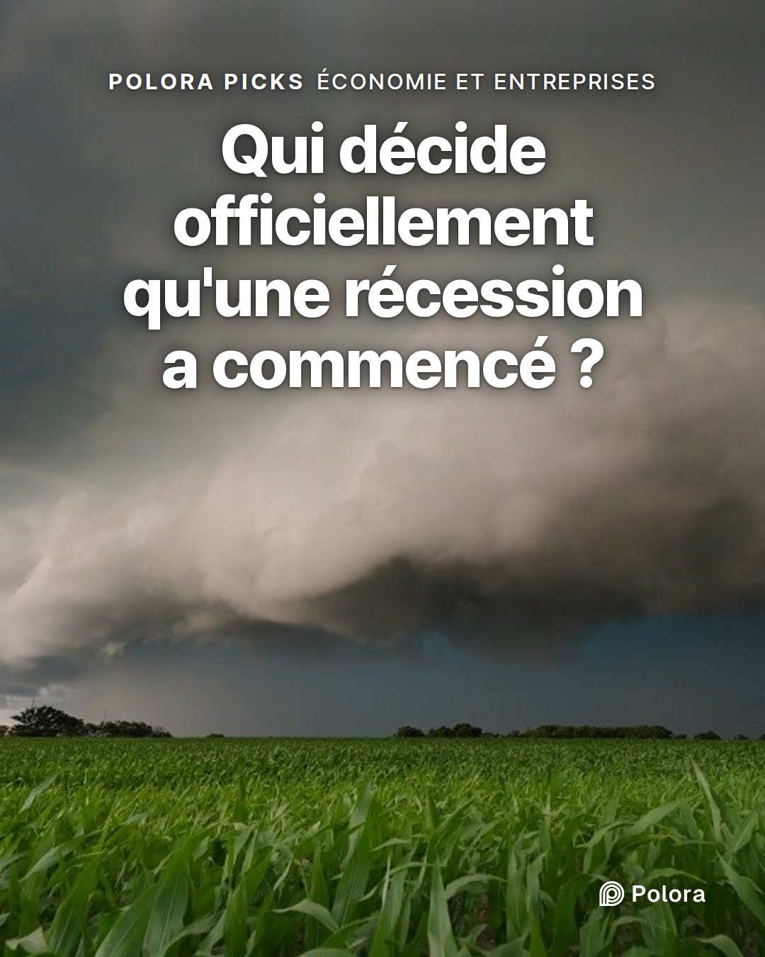 Qui décide officiellement qu'une récession a commencé ?