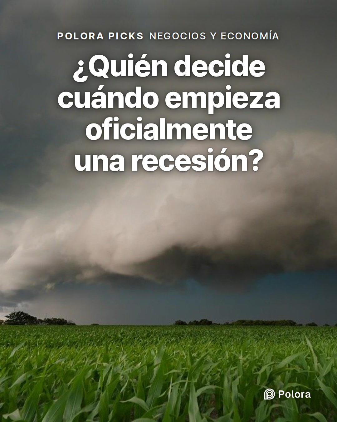 ¿Quién decide cuándo empieza oficialmente una recesión?