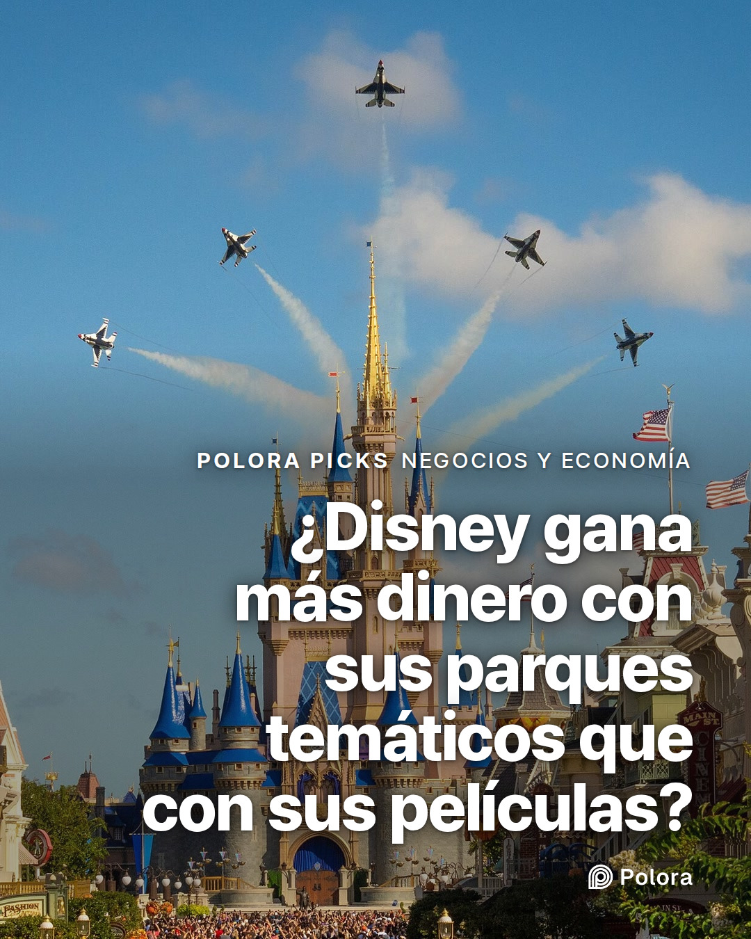 ¿Disney gana más dinero con sus parques temáticos que con sus películas?