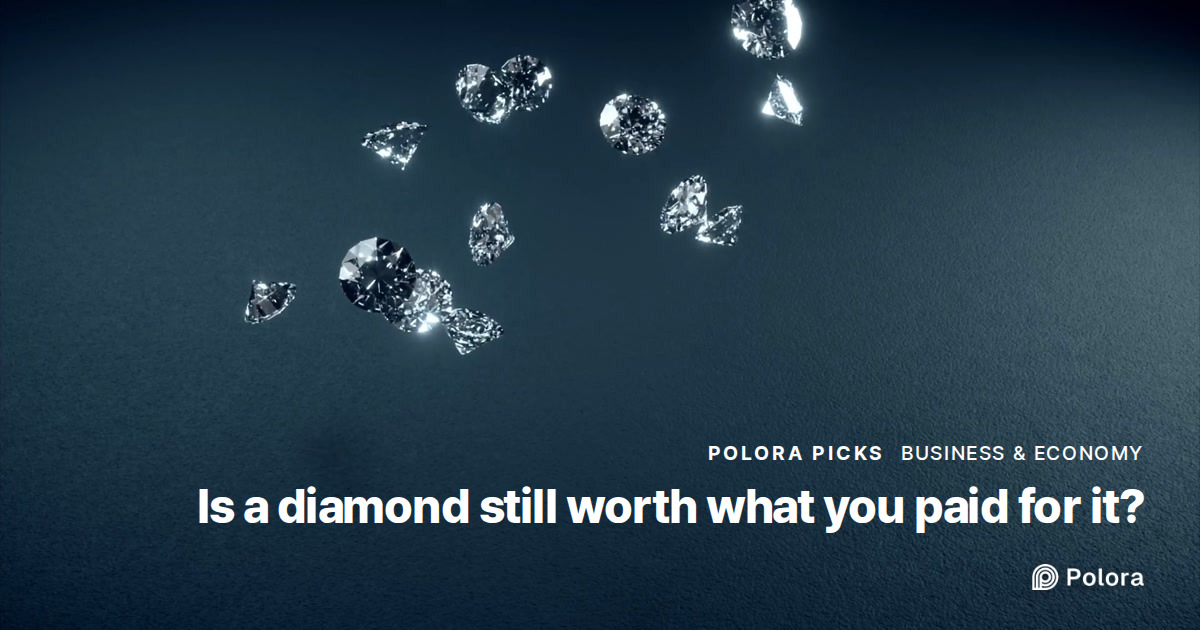Is a diamond still worth what you paid for it?